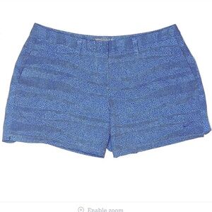 Women's Nike Golf Blue Patterned Golf Shorts Size 2